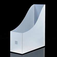 Organizador de escritorio plegable de plástico grueso, estantería para estudiantes, dormitorio, regreso a la escuela, útiles escolares