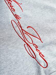 PAVTROS Áo hoodie nam phong cách đường phố thời trang, in hình graffiti chữ ký INS tiếng Anh, lót giữ nhiệt, thích hợp cho các lễ hội âm nhạc, câu lạc bộ đêm, quán bar, quà tặng cho bạn trai/chồng, quà kỷ niệm, màu xám nhạt, mùa thu/đông, tay dài. - Màu Xám nhạt - Xem 3