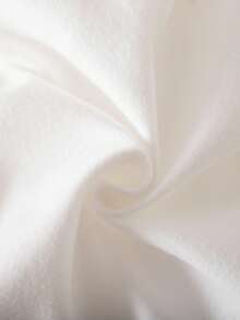 Babygirl 可爱卡通图案连帽卫衣和松紧腰裤套装，秋冬 - 藍白色 - 查看 4