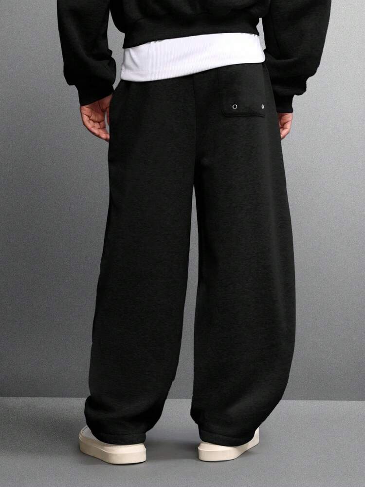 Loose Fit Sweat Pants With Pockets