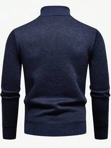 Manfinity Mode 男士休闲高领长袖毛衣，秋冬