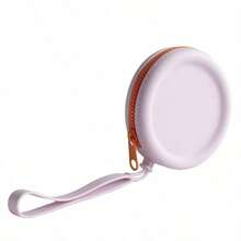 Joivida 1 Chiếc túi đựng đồ tròn độc đáo, vừa là ví đựng tiền xu vừa là móc khóa. Được làm từ silicon, mang phong cách tối giản hiện đại, cực kỳ nhẹ và dễ mang theo. - Nhiều màu - Xem 10