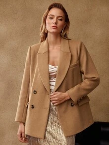 MOTF PREMIUM STRUKTURIERTER WOLLBLAZER, WINTER