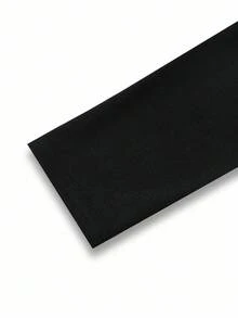 SHEIN Franclia Women's Round Neck Contrast Color Geometric Pattern Casual Fashion T-Shirt