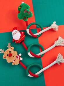 PETSIN 1 Peça Brinquedo de Mordida de Natal, Cor Aleatória