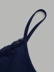 Sweetra 3pcs Plus Size Women Lace Camisole And Tank Top Set, Casual & Comfortable - Multicolor - View 7