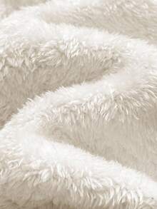 SHEIN 1 套男童休闲连帽服装，棕色恐龙刺绣夹克 + 松紧袖口裤子，秋冬 - 棕色 - 查看 4