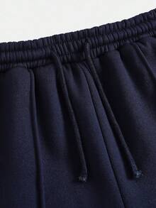 SHEIN 2pcs Tween Girls Autumn Casual Outfit - Long Sleeve Zip-Up Hoodie Sweatshirt + Wide Leg Sweatpants Set, Suitable For Daily, Home, And Street Wear, Comfortable Teen School Clothes 2 Piece Set Casual Two Piece Set 2 Piece Pants Set Back To School 2 Piece Set