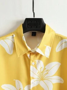 Manfinity RSRT 男士休闲简约风格短袖衬衫，适合夏季