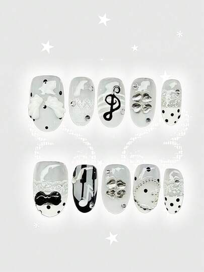 Anime Press On False Nails