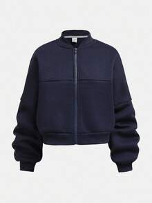 SHEIN 2pcs Tween Girls Autumn Casual Outfit - Long Sleeve Zip-Up Hoodie Sweatshirt + Wide Leg Sweatpants Set, Suitable For Daily, Home, And Street Wear, Comfortable Teen School Clothes 2 Piece Set Casual Two Piece Set 2 Piece Pants Set Back To School 2 Piece Set