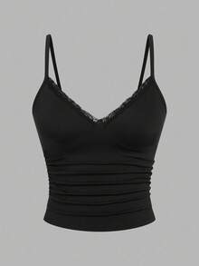 Sweetra 3pcs Plus Size Women Lace Camisole And Tank Top Set, Casual & Comfortable - Multicolor - View 20