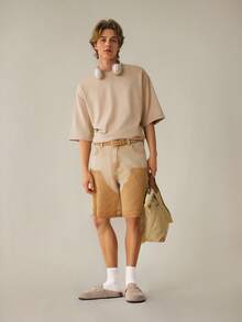 Solecia Men's Casual Versatile Khaki Sandals