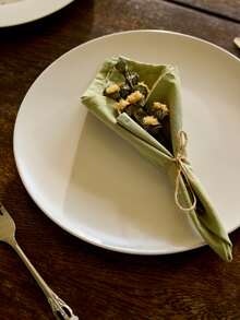 Cirelle 1、2、6、10 片装亲肤吸水纯色餐巾