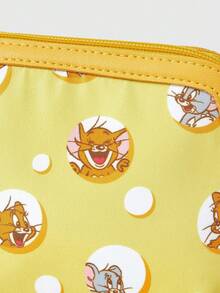 TOM & JERRY X SHEIN Women Hand Bag - Mustard Yellow - View 3