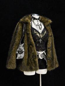 Sunspun Veste décontractée ample et courte