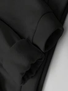 Manfinity Homme 宽松男式拼色 Polo 领长袖运动衫 - 彩色 - 查看 4