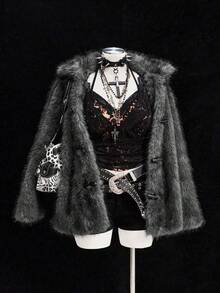 Sunspun Casual Loose Cropped Jacket