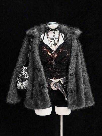 Sunspun Casual Loose Cropped Jacket