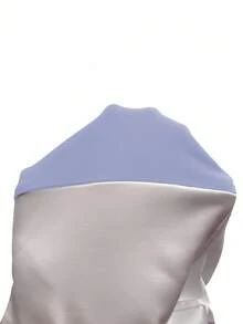 Slaydiva 2025新款初秋夏季休闲街头辣妹风甜美少女风优雅日常约会生日派对POLO领蝴蝶结白黑拼接二合一设计多层蛋糕裙荷叶边A字裙迷你裙针织女士迷你连衣裙-A - 藏蓝色 - 查看 11