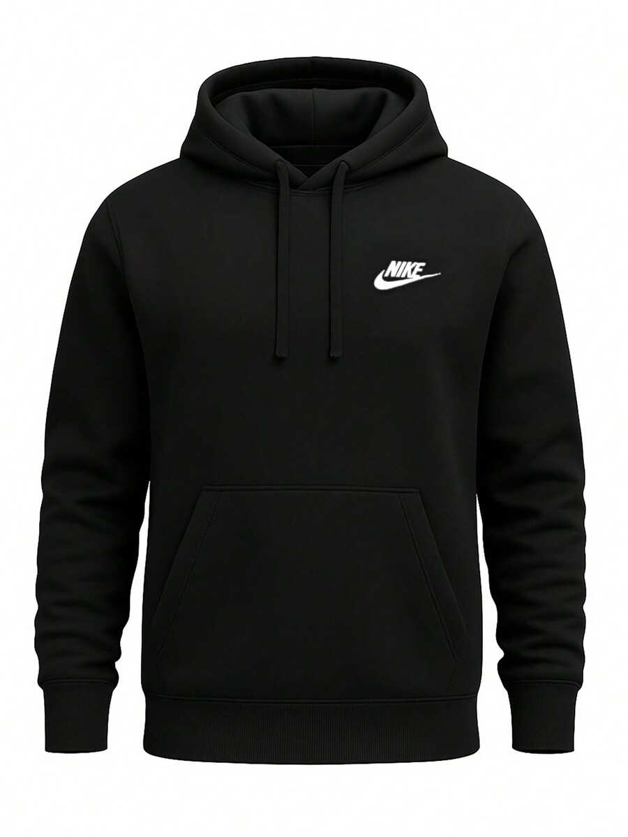 Nike Club Men's Pullover Hoodie Black