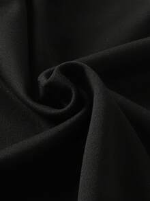 ROMWE MEN Street Life Men's Printed Pullover Sweatshirt, Retro Street Style, Long Sleeve Top - Black - View 4