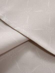 Manfinity Mode 男士长袖修身商务正装衬衫，米色长袖衬衫，适合商务场合，秋季款 - 杏色 - 查看 8