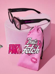 Mean Girls | SHEIN Women Fashion Glasses - Black - View 7