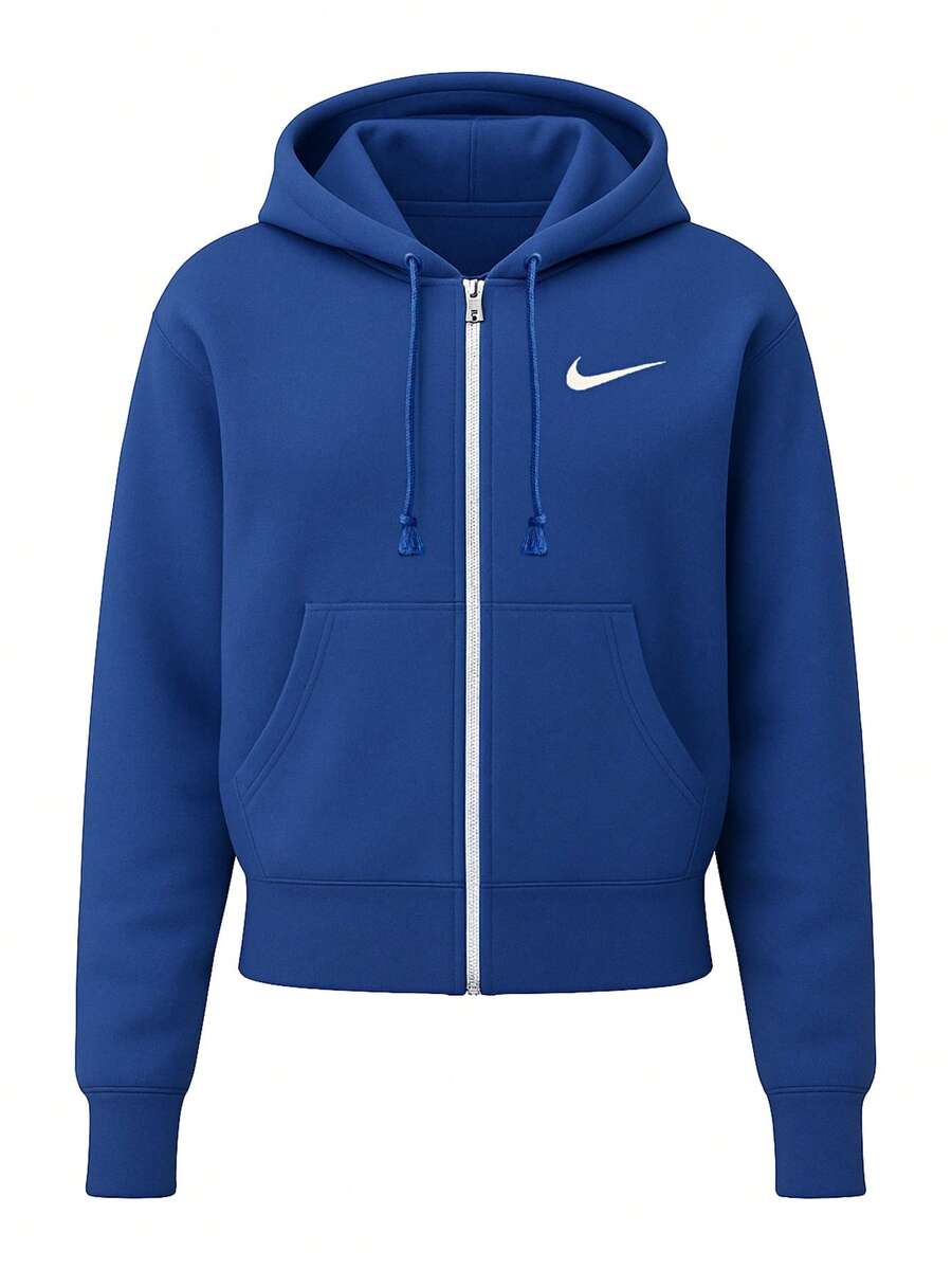 Nike Phoenix Women's Sweatshirt Blue - Blue - View 1