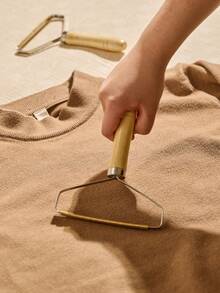 Cirelle 1/2pcs Manual Portable Lint Remover, Clothes Fuzz Shaver For Removing Lint On Clothes, Sofa, Carpet, Blanket, Pet Hair - Hair Scraper - View 4