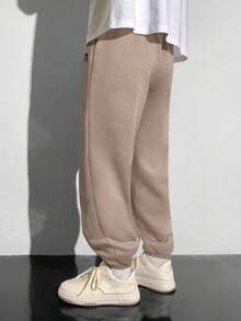 SHEIN Teen Boys' Casual Printed Pants, Suitable For Streetwear, Punk, Rock, Casual Outings, Parties, Music Festivals, Spring/Summer Y2k Rave Vacation Holiday Festival Halloween Christmas Fall Winter Casual Cozy