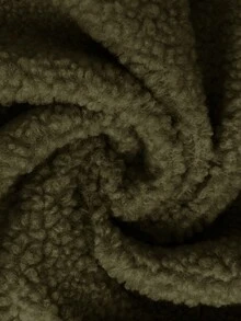 SHEIN Maternity Solid Color Drop Shoulder Long Sleeve Casual Fashionable 3-In-1 Jacket Plus Size Jackets Fall Clothes For Women Sweaters For Women Cold Weather Clothes Women Maternity Clothes Fall Winter - Army Green - View 8