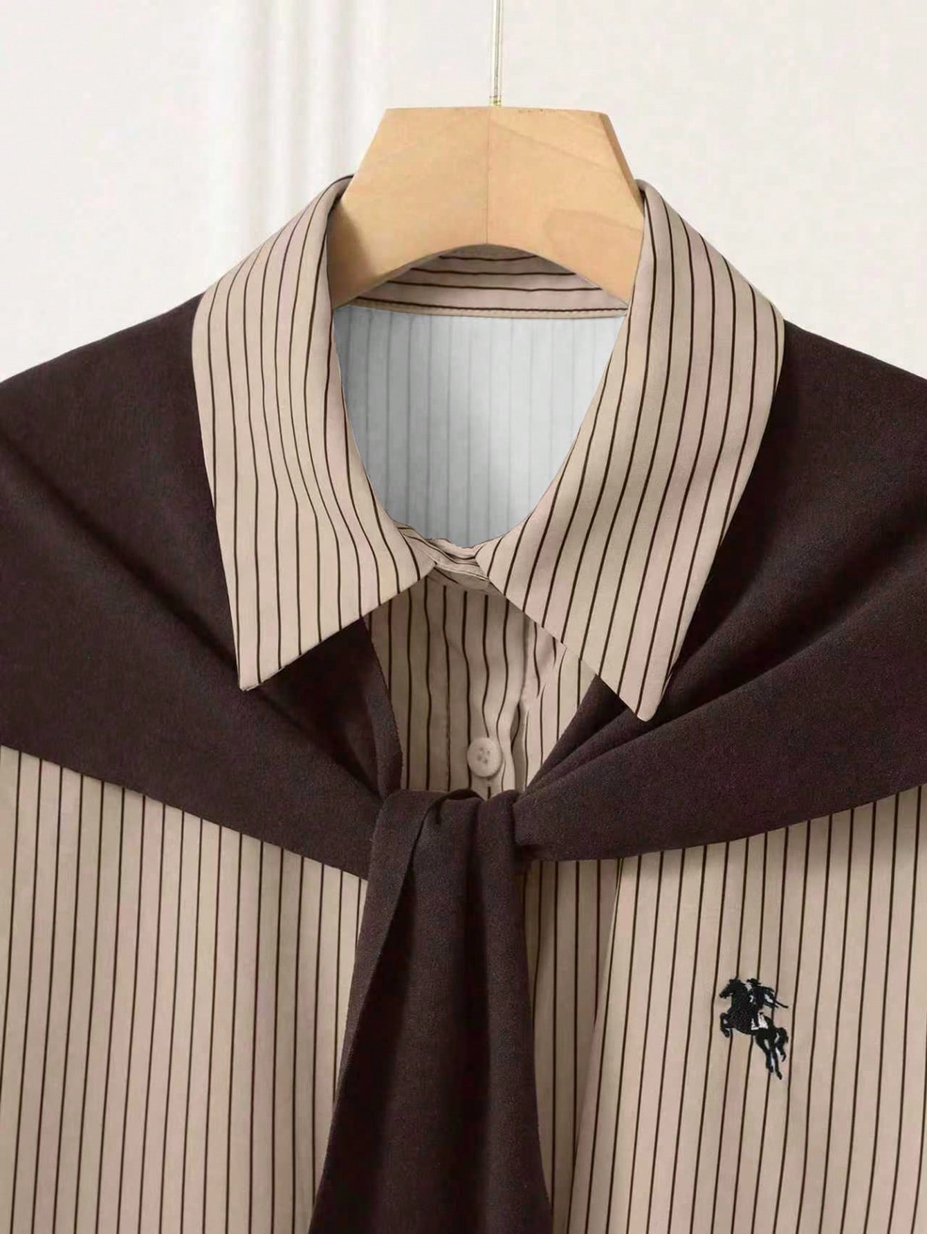 Resyla قميص نسائي كاجوال بياقة عادية وأكمام طويلة،...