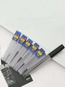 1 Box Of 0.3/0.5/0.7/0.9/1.3/2.0mm Drawing Automatic Pencil Lead Refills, HB Resin Mechanical Pencil Refill Leads, Metal Pencil Lead Refills, 0.5/0.7/0.9/1.3/2.0mm Mechanical Pencil Leads For Engineering, Drafting, Drawing