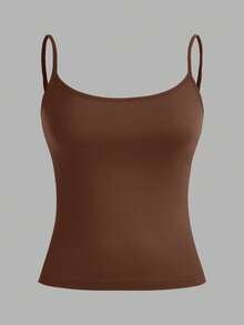 SHEIN EZwear 3 件套女士休闲贴花吊带背心，百搭性感紧身背心，适合夏季穿着 - 彩色 - 查看 6