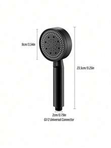 5种模式淋浴喷头高压淋浴喷头节水可调节高压淋浴喷头浴室配件