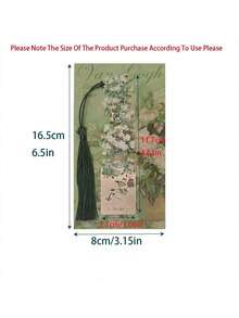 油画风格复古名画金属书签，手册阅读夹书扣吊坠，学生毕业礼物，办公文具学习用品，适合学生使用，便携式，是学校教师奖励和节日礼物的完美之选，也是送给爱好阅读者的最佳返校礼物 - 彩色 - 查看 7