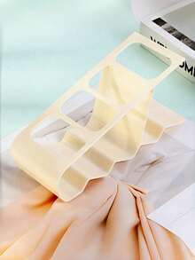 Home Desktop Storage Box Organizer, Transparent Remote Control Stand Holder, Multifunctional Compartment Storage Basket For Office Desk, Makeup Cosmetics, Small Essentials