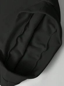 Manfinity Homme 宽松男式拼色 Polo 领长袖运动衫 - 彩色 - 查看 8