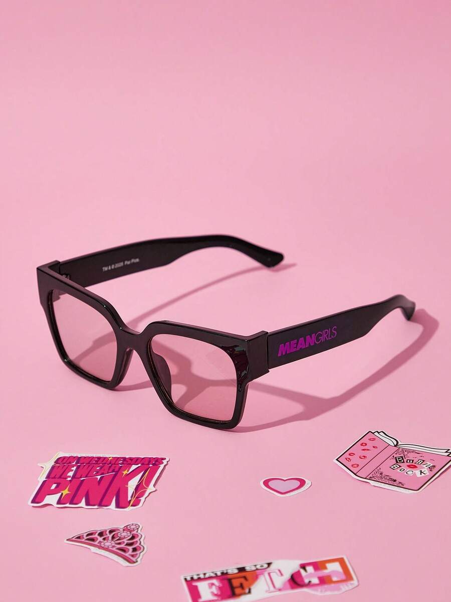 Mean Girls | SHEIN Women Fashion Glasses - Black - View 1
