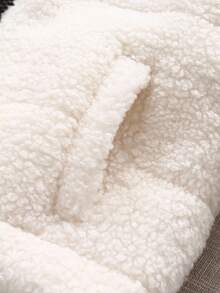 Toddler Infant Baby Boys Casual Long Sleeve Zip Pocket Padded Hooded Jacket