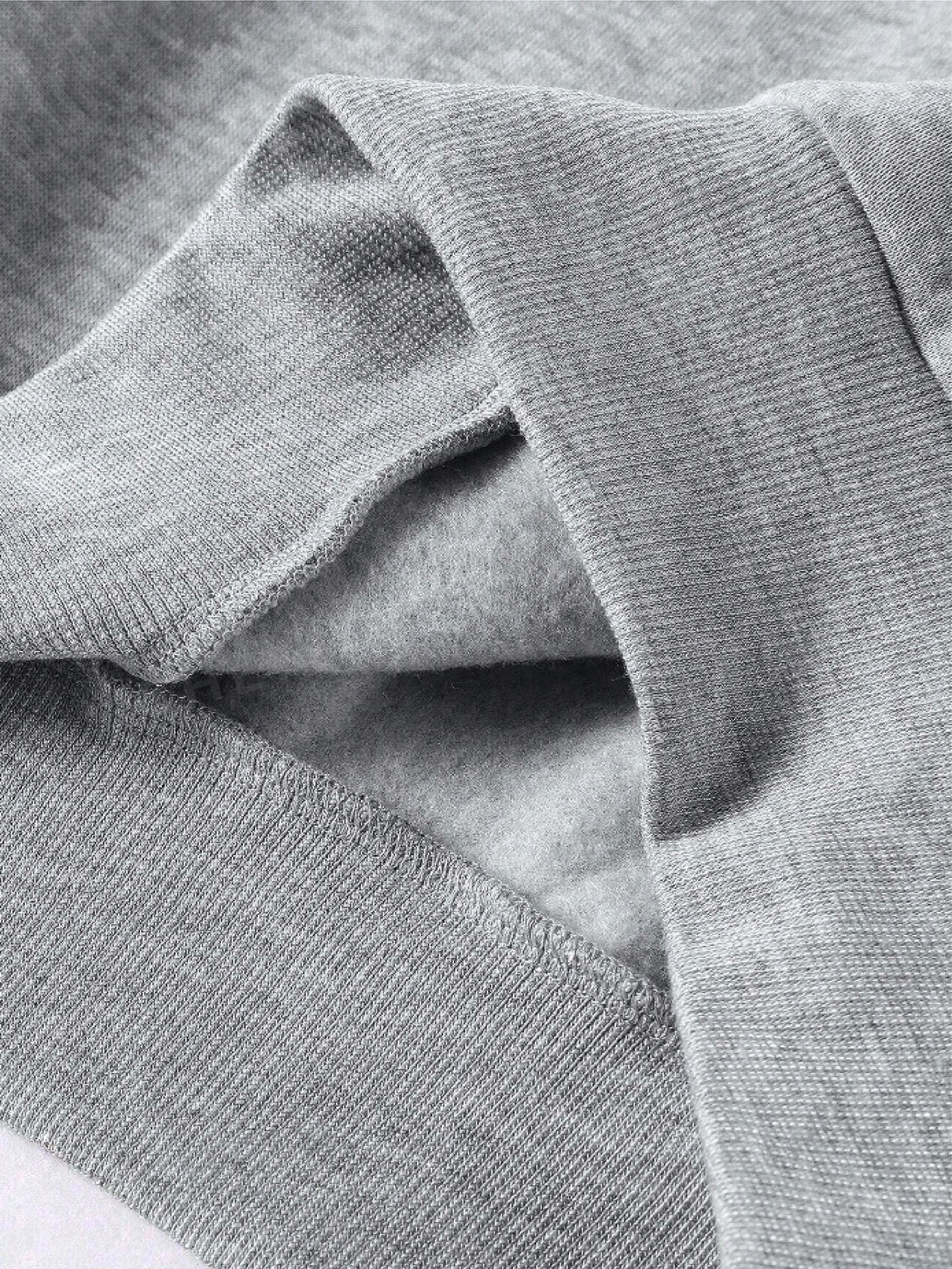 Chillumni بدلة رياضية رمادية كلاسيكية مطبوعة بصورة...