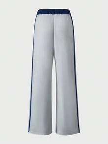 Quần thể thao in chữ ngắn thời trang đường phố dành cho thiếu niên (nữ), thích hợp cho các buổi đi chơi, phong cách đường phố và đi học - Xám - Xem 2