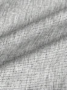 Calvornis 男士纯色翻领长袖夹克和裤子休闲西装套装 - 灰色 - 查看 10