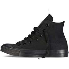 Converse Chuck Taylor All Star Canvas Low Top Tenis para Mujer - Negro - Ver 1