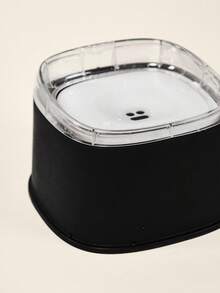 PETSIN 宠物漂浮水碗 - 大容量，防窒息，猫狗嘴巴不湿，宠物饮水机 - 白橙-2200ML - 查看 3