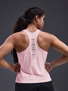 Powerista Letter Graphic Racerback Sports Tank Top