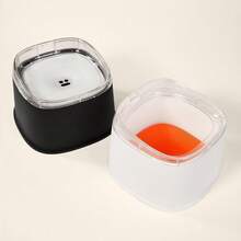 PETSIN 宠物漂浮水碗 - 大容量，防窒息，猫狗嘴巴不湿，宠物饮水机 - 白橙-2200ML - 查看 8