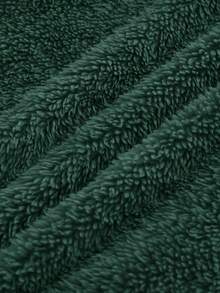 Cozy Pixies Baby Boy Cartoon Rabbit Ear Hooded Thickened Jumpsuit Baby Winter Jumpsuit Warm Jumpsuit For Baby Baby Fleece Jumpsuit Green Baby Boy Jumpsuit Baby Coat Jumpsuit - Dark Green - View 3