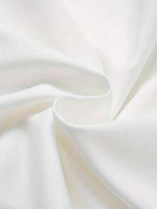 Resyla Women's Rhinestone Bow Decor Short Sleeve Round Neck T-Shirt - White - View 3